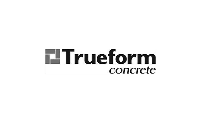 True Form Concrete Black Logo